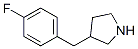 3-(4-Fluoro-benzyl)-pyrrolidine Structure,193220-17-6Structure