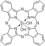 Silicon dihydroxyl phthalocyanine Structure,19333-15-4Structure