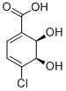 (2R,3r)-1-carboxy-4-chloro-2,3-dihydroxycyclohexa-4,6-diene Structure,193338-31-7Structure