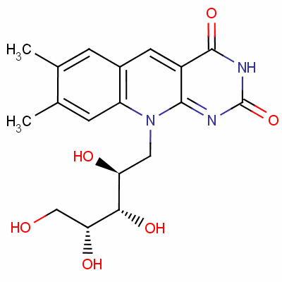 5-Deazariboflavin Structure,19342-73-5Structure