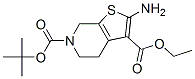 Thieno[2,3-c]pyridine-3,6(5H)-dicarboxylic acid, 2-amino-4,7-dihydro-, 6-(1,1-dimethylethyl) 3-ethyl ester Structure,193537-14-3Structure