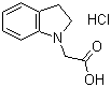 2,3-Dihydro-1-Indoleacetic Acid Structure,193544-62-6Structure