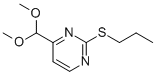 4-Dimethoxymethyl-2-propylsulfanyl-pyrimidine Structure,193747-11-4Structure