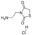 3-(2-Aminoethyl)-thiazolidine-2,4-dione hydrochloride Structure,19382-49-1Structure