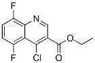 4-Chloro-3-ethoxycarbonyl-5,8-difluoroquinoline Structure,193827-70-2Structure