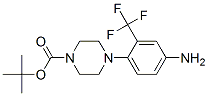 4-(4-Amino-2-trifluoromethyl-phenyl)-piperazine-1-carboxylic acid tert-butyl ester Structure,193902-87-3Structure