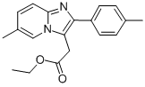 (6-Methyl-2-p-tolyl-imidazo[1,2-a]pyridin-3-yl)-acetic acid ethyl ester Structure,193979-47-4Structure