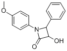 3-Hydroxy-1-(4-methoxyphenyl)-4-phenylazetidin-2-one Structure,194234-97-4Structure