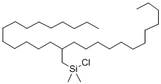 13-(Chlorodimethylsilylmethyl)-heptacosane Structure,194243-00-0Structure