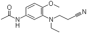 N-[3-[(2-Cyanoethyl)ethylamino]-4-methoxyphenyl]acetamide Structure,19433-94-4Structure