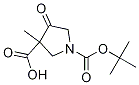 1-Tert-butyl 3-methyl 4-oxopyrrolidine-1,3-dicarboxylate Structure,194924-95-3Structure