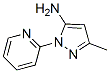 5-Methyl-2-pyridin-2-yl-2h-pyrazol-3-ylamine Structure,19541-96-9Structure