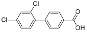 2,4-Dichloro-biphenyl-4-carboxylicacid Structure,195457-72-8Structure