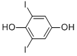 2 6-Diiodohydroquinone Structure,1955-21-1Structure