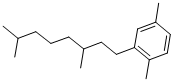 1,4-Dimethyl-2-(3,7-dimethyloctyl)benzene Structure,19550-60-8Structure