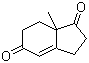 7A-methyl-2,3,5,6,7,7a-hexahydro-1h-indene-1,5-dione Structure,19576-08-0Structure