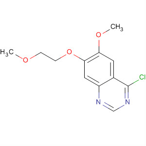 4-Chloro-6-methoxy-7-(2-methoxyethoxy)quinazoline Structure,196194-45-3Structure