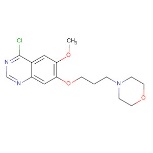 4-Chloro-6-methoxy-7-[3-(4-morpholinyl)propoxy]quinazoline Structure,196195-13-8Structure