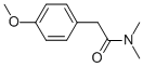 N,N-Dimethyl-2-(4-methoxyphenyl)-acetamide Structure,19625-79-7Structure