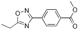 4-(5-Ethyl-1,2,4-oxadiazol-3-yl)Benzoic acid methyl ester Structure,196301-95-8Structure