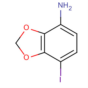 4-Iodo-2,3-methylenedioxyaniline Structure,196308-33-5Structure