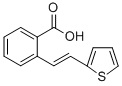 2-(B-(2-thienyl)vinyl)benzoic acid Structure,1966-89-8Structure