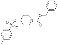 4-(Toluene-4-sulfonyloxy)-piperidine-1-carboxylic acid benzyl ester Structure,196601-12-4Structure