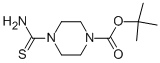 1-Piperazinecarboxylic acid, 4-(aminothioxomethyl)-, 1,1-dimethylethyl ester Structure,196811-66-2Structure