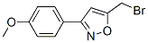 5-(Bromomethyl)-3-(4-methoxyphenyl)isoxazole Structure,196877-76-6Structure