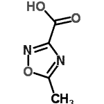 5-Methyl-1,2,4-oxadiazole-3-carboxylic acid Structure,19703-92-5Structure