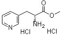 (R)-2-amino-3-pyridin-3-yl-propionic acid methyl ester 2 hcl Structure,197088-84-9Structure