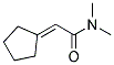 Acetamide, 2-cyclopentylidene-n,n-dimethyl-(9ci) Structure,197091-10-4Structure