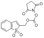 1,1-Dioxobenzobüthiophen-2-ylmethyl n-succimidyl carbonate Structure,197244-91-0Structure