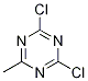 2,4-Dichloro-6-methyl-1,3,5-triazine Structure,1973-04-2Structure