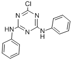 1,3,5-Triazine-2,4-diamine, 6-chloro-n,n-diphenyl- Structure,1973-09-7Structure