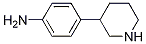 4-(Piperidin-3-yl)aniline Structure,19733-56-3Structure