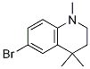 6-Bromo-1,4,4-trimethyl-1,2,3,4-tetrahydro-quinoline Structure,197379-70-7Structure