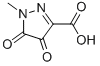 1H-pyrazole-3-carboxylicacid,4,5-dihydro-1-methyl-4,5-dioxo-(9ci) Structure,197652-34-9Structure