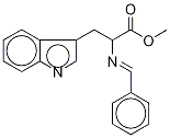 D,l-tryptophan methyl ester benzaldimine Structure,19779-75-0Structure