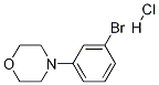 4-(3-Bromophenyl)morpholine hcl Structure,197846-83-6Structure