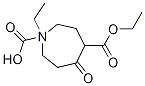 Diethyl5-oxoazepane-1,4-dicarboxylate Structure,19786-58-4Structure