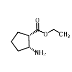 (1S,2r)-2-amino-cyclopentanecarboxylic acid ethyl ester Structure,197904-11-3Structure