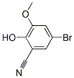 5-Bromo-2-hydroxy-3-methoxybenzonitrile Structure,198280-95-4Structure