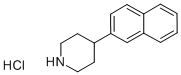 4-(2-Naphthyl) piperidine hydrochloride Structure,198334-39-3Structure