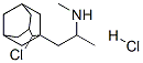 2-Chloro-1-(2-methylaminopropyl)adamantane hydrochloride Structure,19835-43-9Structure