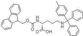 Fmoc-d-orn(mtt)-oh (solv.) Structure,198545-20-9Structure