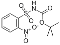 N-(tert-Butoxycarbonyl)-2-nitrobenzenesulfonamide Structure,198572-71-3Structure