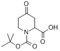 (2S)- 4-oxo-1,2-Piperidinedicarboxylic acid 1-(1,1-dimethylethyl) ester Structure,198646-60-5Structure