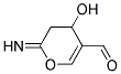 2H-pyran-5-carboxaldehyde, 3,4-dihydro-4-hydroxy-2-imino-(9ci) Structure,198714-78-2Structure