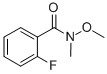 2-Fluoro-N-methoxy-N-methylbenzamide Structure,198967-24-7Structure